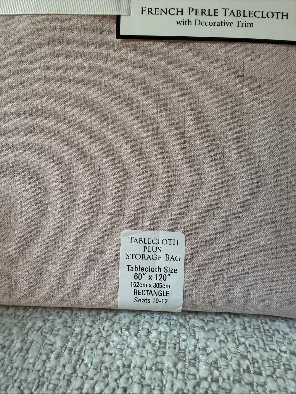 Lenox tablecloth muted